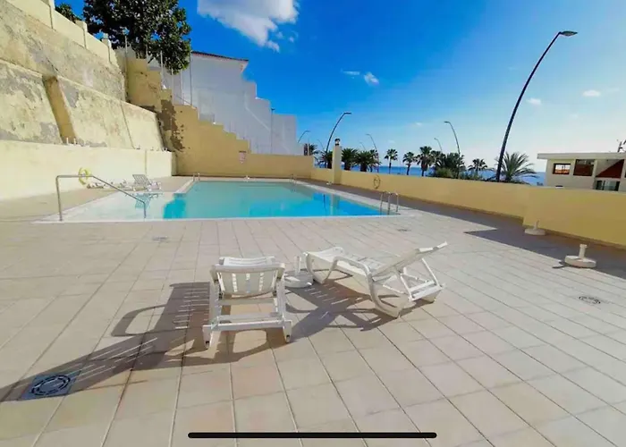 Los Cristianos - San Telmo Piscina Y Vistas Mar 1